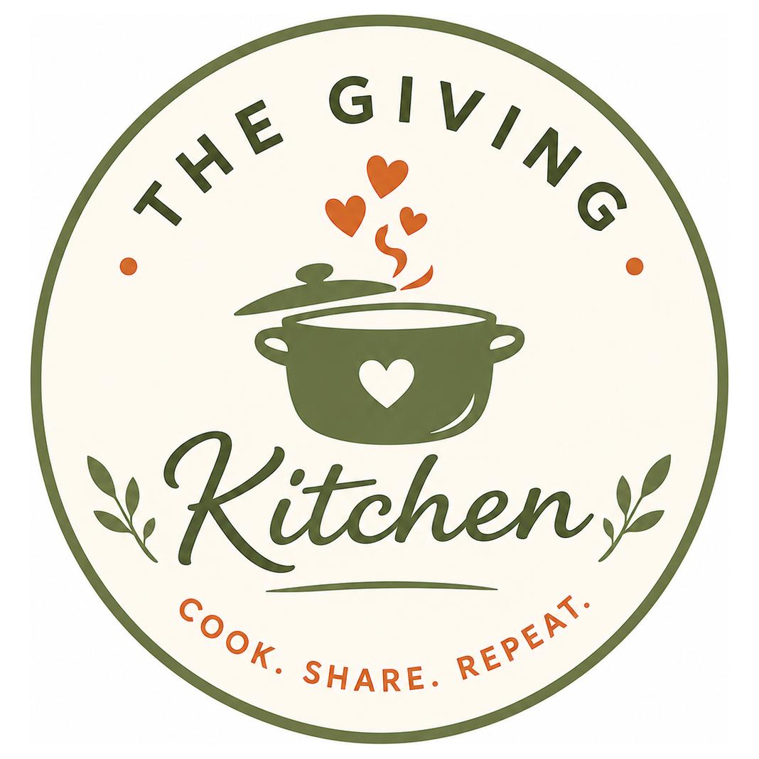 The Giving Kitchen. Cook. Share. Repeat.